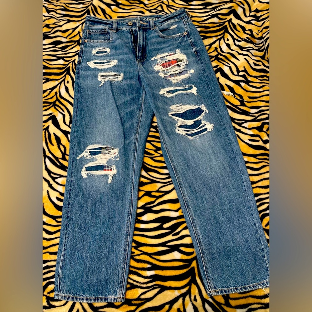 Tattered pants